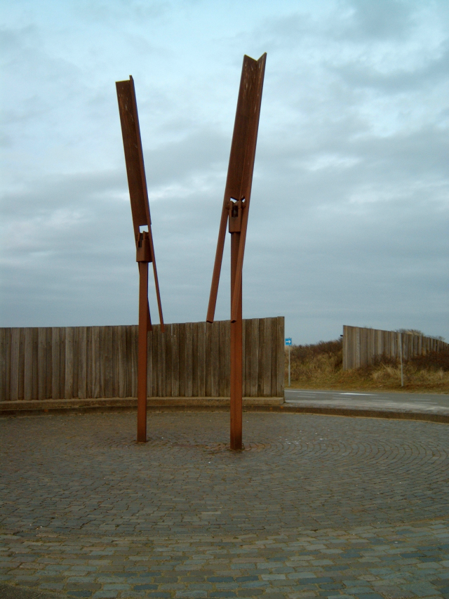 Foto van de bewegende armen op de IJmuider Slag