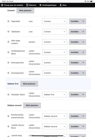 blokindeling